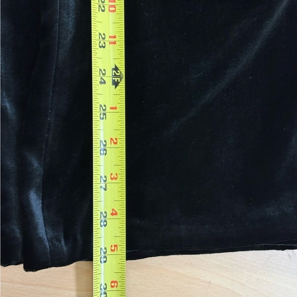 Grey x Jason Wu Womens Velvet Silk Blend Midi Front Slit midi Skirt size 10 - Picture 9 of 11